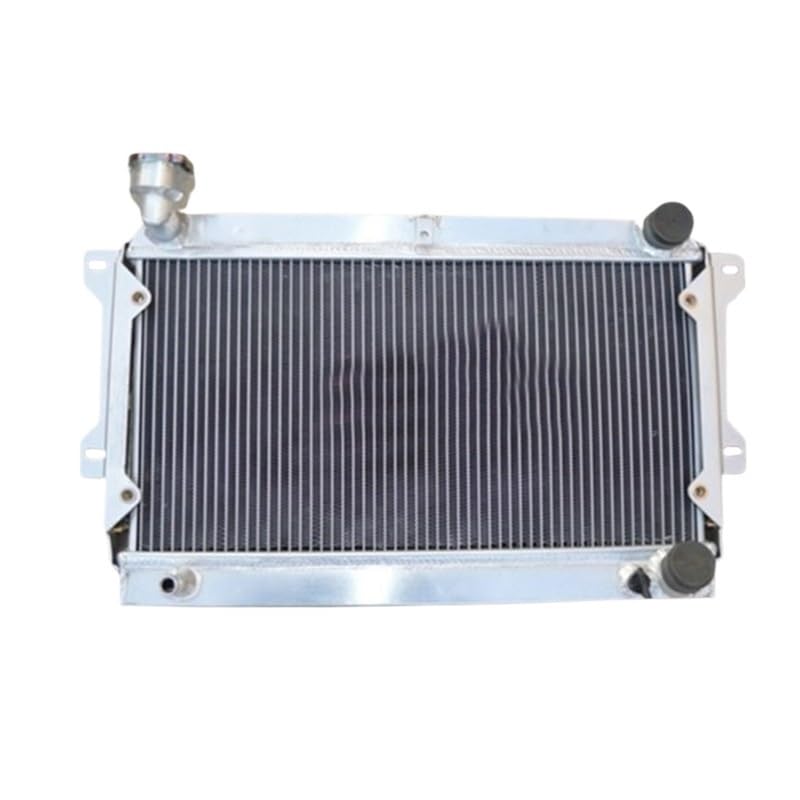 3 Row 52mm Aluminum Radiator Compatible with Mazda R100/FAMILIA 1000/1200/1300 10A/12A Wankel 1969-1973 1970 1971 1972 Manual