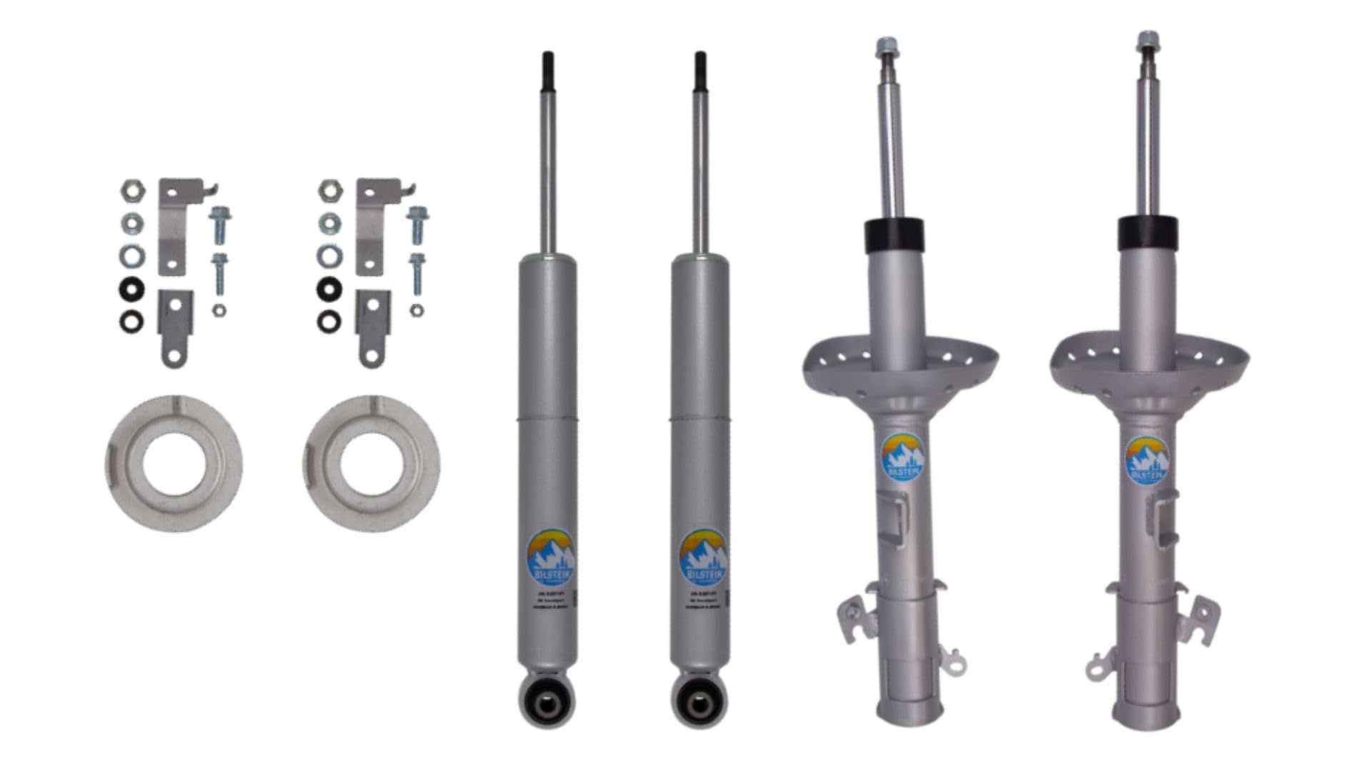 TerraSport Strut Assembly Shocks fits 2015 2018 Outback | Provides Front 2" & Rear 1.4" Lift | TrendsAuto Decal | 22-320179 22-320186 24-320191