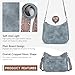 APHISON Crossbody Bags for Women Trendy, Leather Crossbody purse with Adjustable Strap, Women's Crossbody Shoulder Handbags