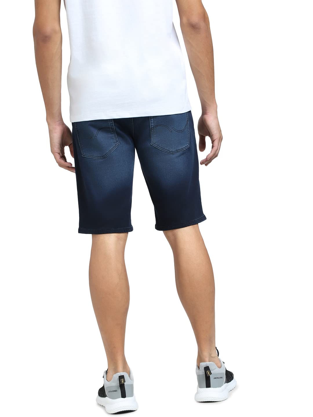 Jack & Jones Regular Fit Shorts (297916802_Dark Blue Denim_S) 2