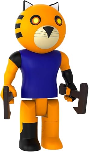 Miniatura 3 de PIGGY Figura de acción - Figura de acción articulada de Tigry para construir, serie 1 coleccionable