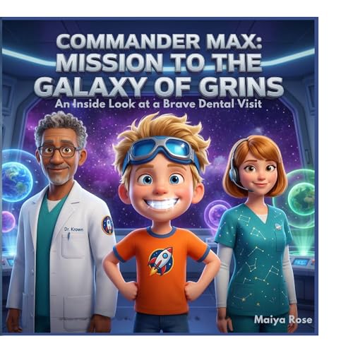 COMMANDER MAX: MISSION TO THE GALAXY OF GRINS: An Inside Look at a Brave Dental Visit (English Edition)