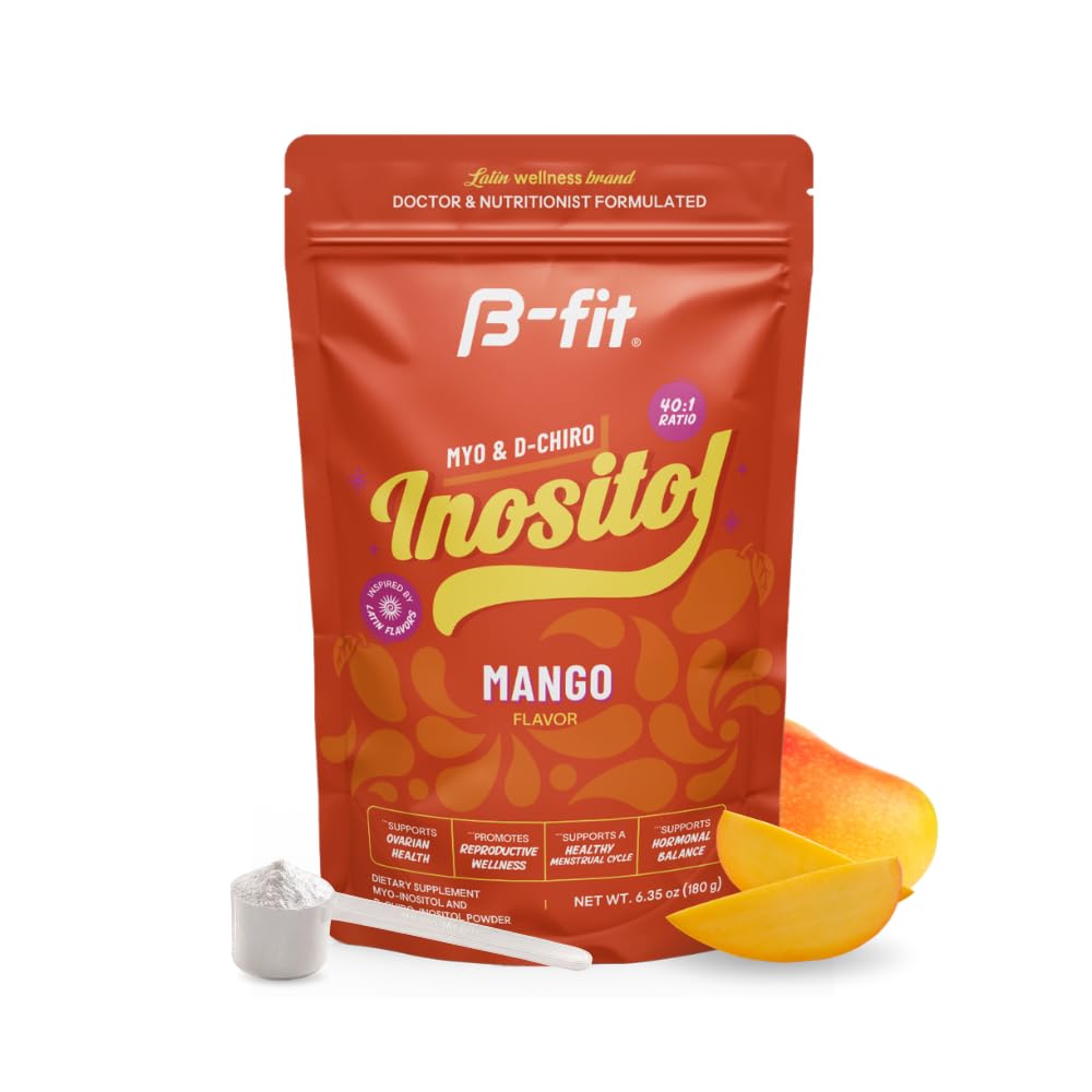 B-fit Inositol Supplement for Women, Myo & D-Chiro 40:1, 60 Servings 2 Mo — Amazon image 12