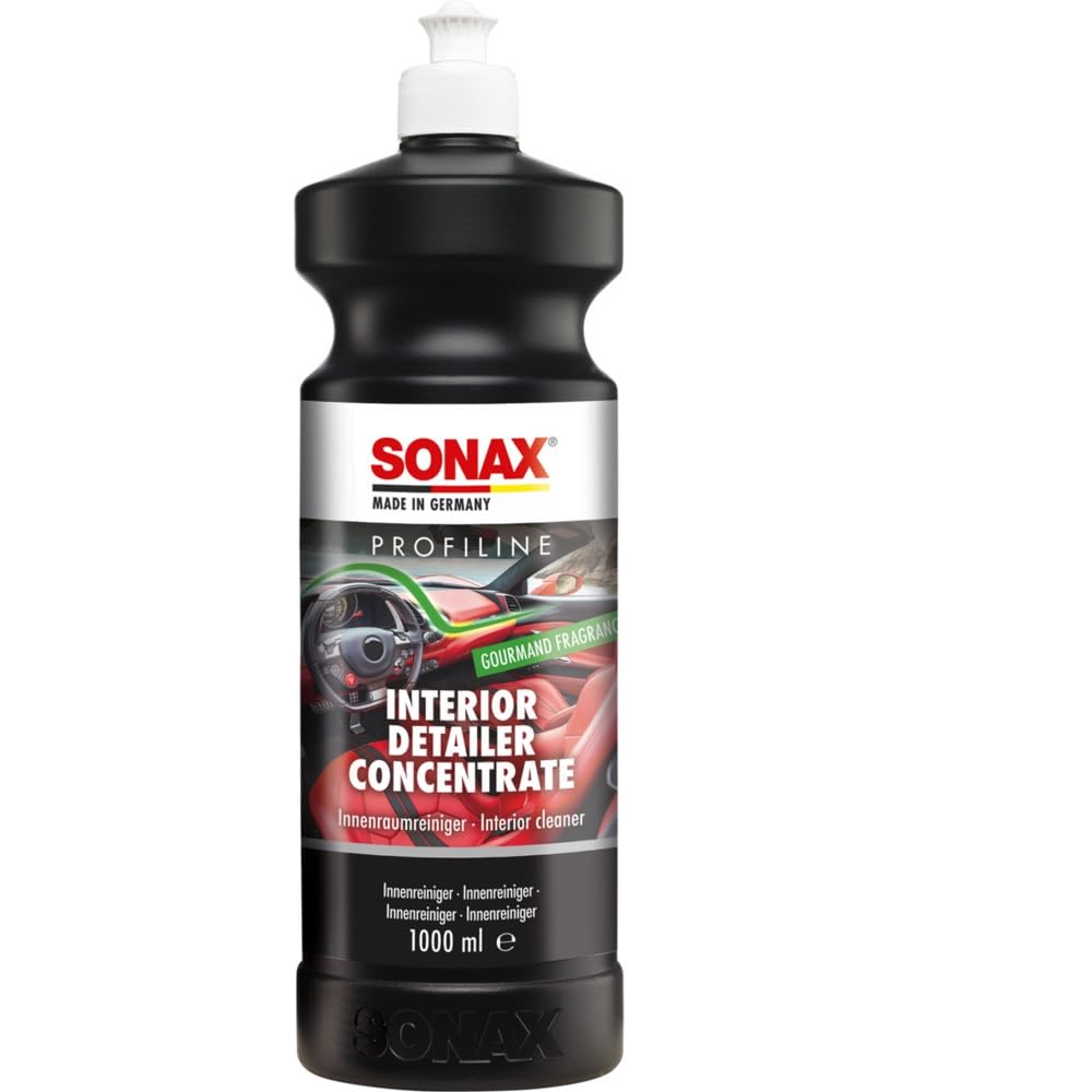 SONAX PROFILINE Interior Detailer Concentrate (1 Liter) Innenraumreiniger zur Schmutzentfernung, Geruchsneutralisierung und Oberflächenpflege | Art-Nr. 01993000