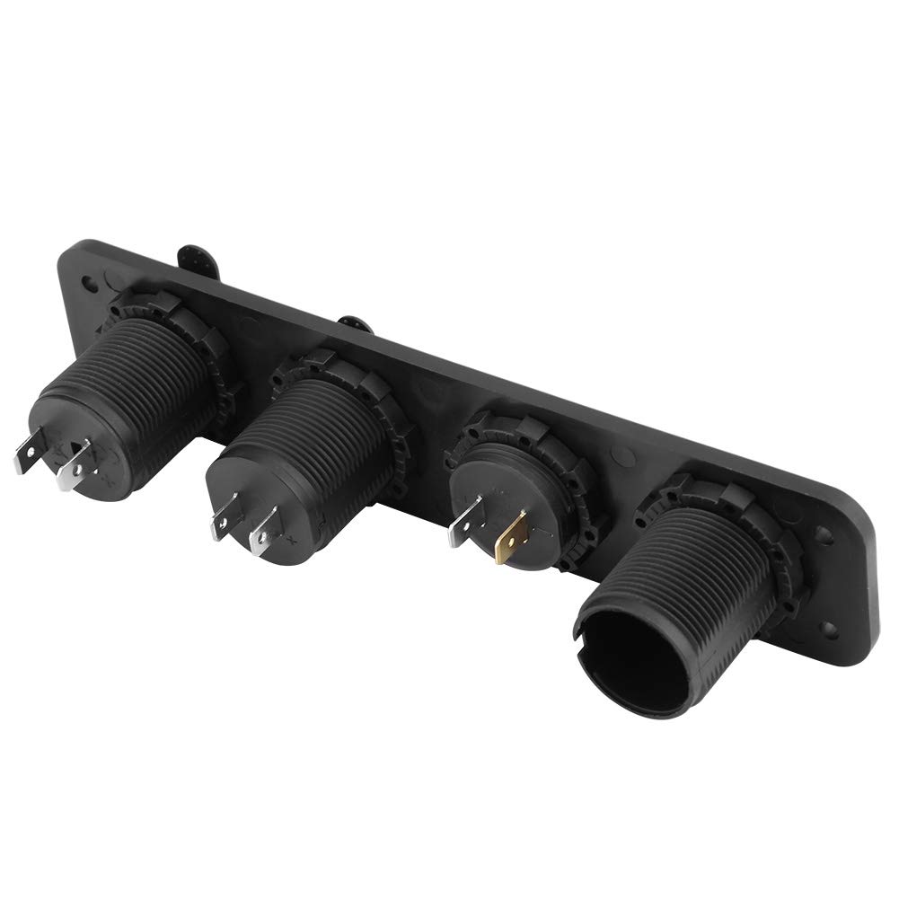 CARICABATTERIE USB 12V/24 presa accendisigari porta USB + PD display voltmetro EUR 16,89 - IT