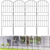 WELDUN Gartenzäune insgesamt 310 cm (H) × 85 cm (H...