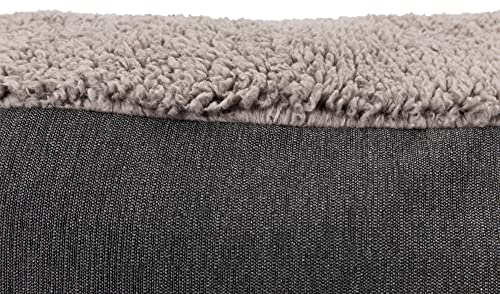 TRIXIE orthopädisches Hundekissen 'Vital Kissen Bendson, oval, 100 × 70 cm, dunkelgrau/hellgrau'- 36425