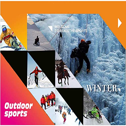 59cm Black Faux Fur Russian Hat with Detachable Soviet Badge Birthday (G) (i)2