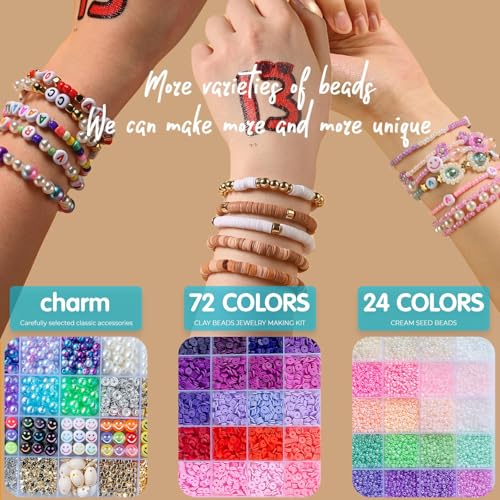 Coffret perles de verre et breloques pour création de bijoux durables aux finitions soignées - 2