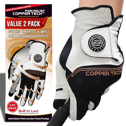 Copper Tech Ladies Golf Gloves Women Right Handed...