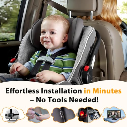 Thybro Baby Car Camera for 2 Kids A29 の商品画像 2