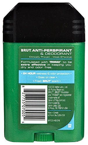 Brut Oval Solid Antiperspirant - 2 Oz #TOP1