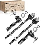 A-Premium 4Pcs Front Inner & Outer Tie Rod Ends Kit, Fit For Chevy & GMC & Cadillac - 1999-2007 - Silverado Tahoe Suburban 2500 Avalanche Sierra Yukon (XL 1500/2500) Escalade (ESV/EXT)