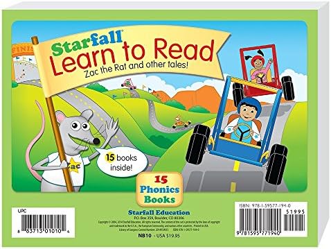 Starfall Learn to Read 15 Phonics Books