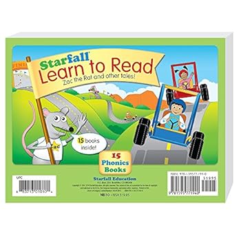 Paperback Starfall Learn to Read 15 Phonics Books Book