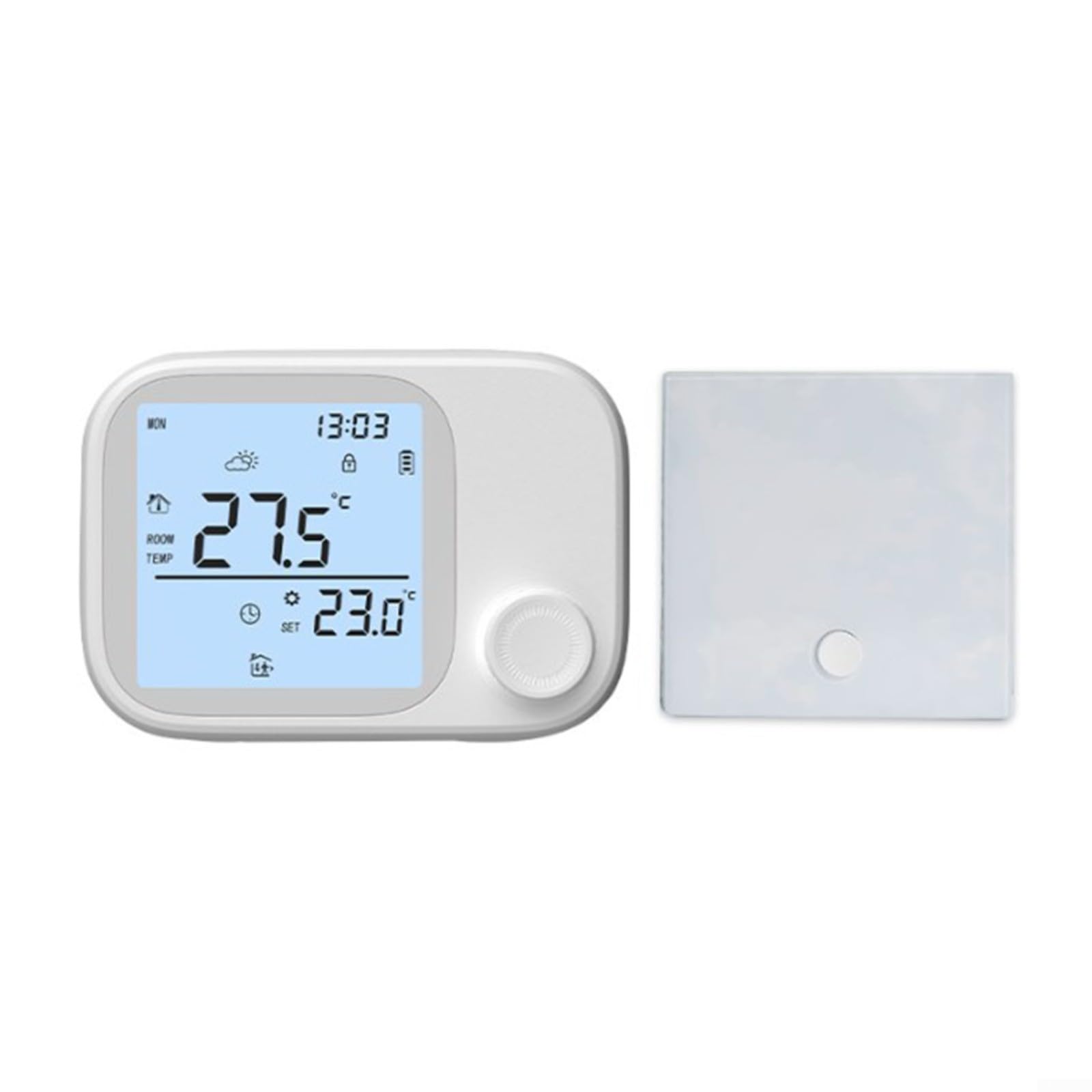 Termostato intelligente, regolatore di temperatura, regolatore di riscaldamento per caldaia a gas dell'acqua, per TUYA WiFi RF433 wireless, per controllo vocale ALEXA, lungo 300 m, USB a