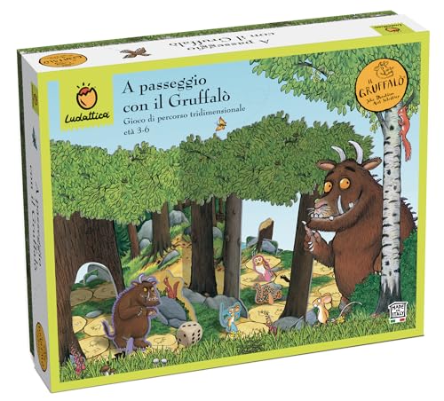 Ludattica Gruffalo Passeggio Con Il Gruffalo - Boadgame Playset