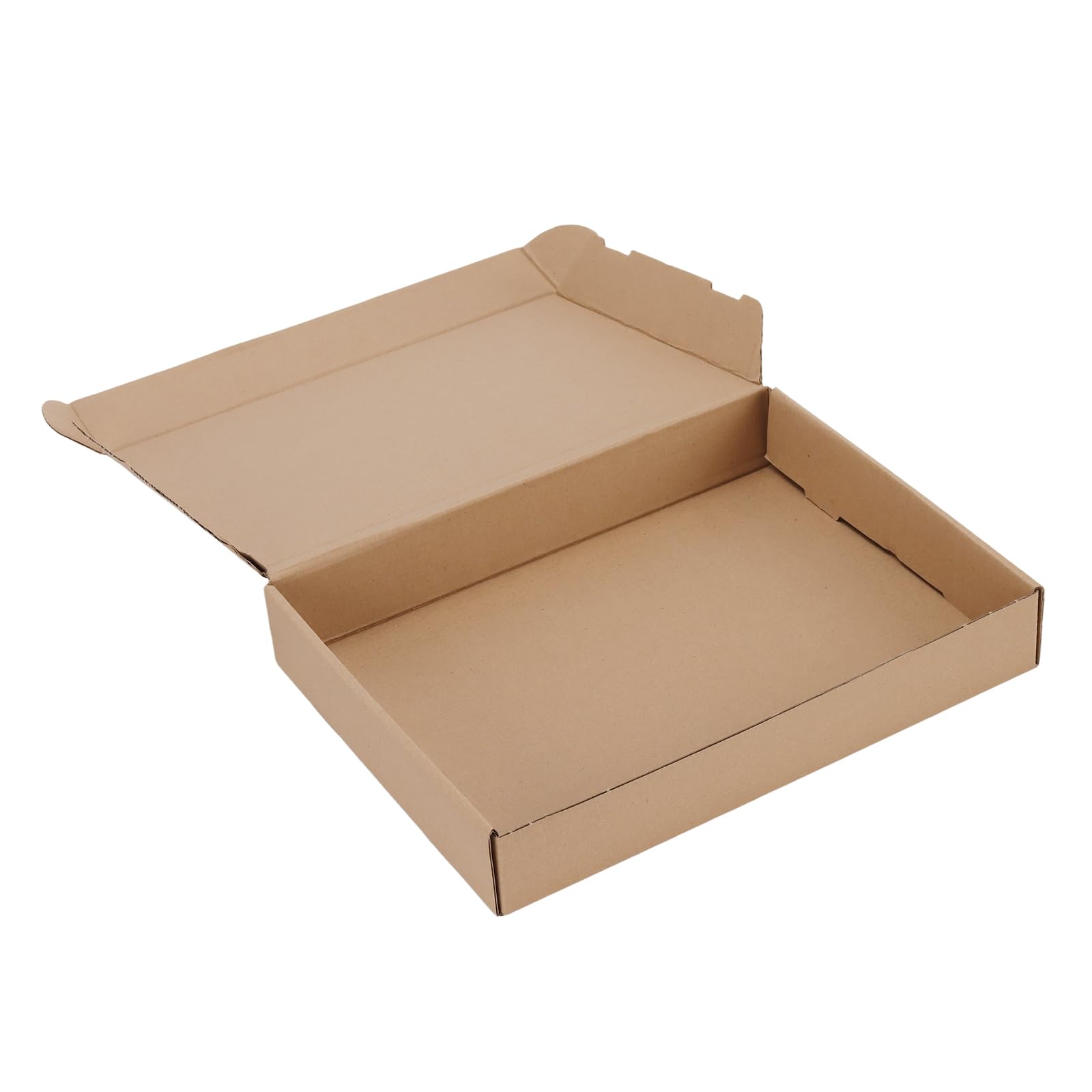 Confezione da 30 scatole postali ondulate, 300 x 215 x 50 mm, marroni, per imballaggi di piccole imprese, confezioni regalo, servizi postali