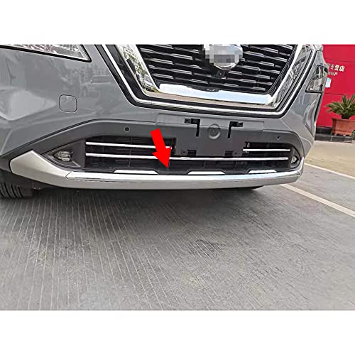 Beautost Fit For Nissan New Rogue 2021 2022 2023 S Sv Sl Chrome Front Grill Bumper Protector Cover Trim Abs #TOP5