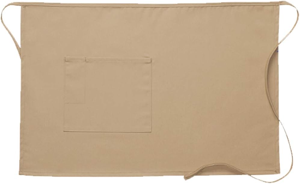 DayStar Apparel 111 One Pocket Half Bistro Apron w/Pencil Divide