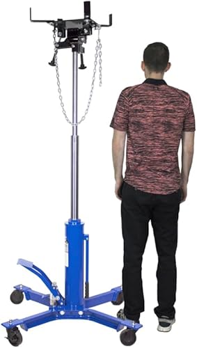 Miniatura 8 de K Tool International XD63505 1,000 lbs. Conector de transmisión bajo polipasto de dos etapas para garajes, talleres de reparación y bricolaje,