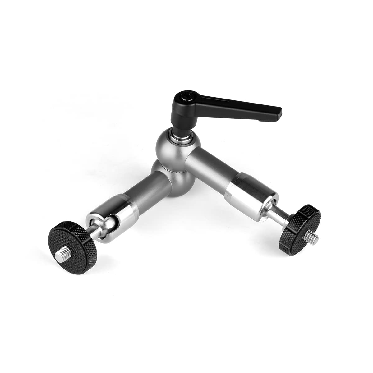 SONGING Braccio Magico Snodato 11 Pollici | Testa A Sfera In Acciaio Inox, Vite 1/4, Supporto Per Fotocamera DSLR/Monitor, Carico 10kg - 5