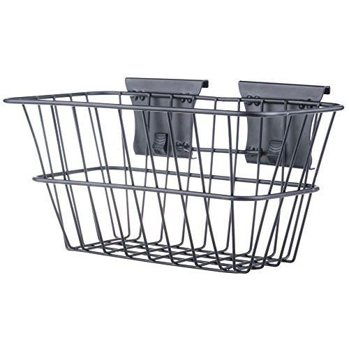 YourTools YSB1 Wire Basket for Trackwall Garage Storage System, 10.8-Inches x 6.5-Inches x 6.5-Inches