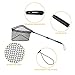 Magreel Fish Landing Net,Portable Trout Catching Releasing Fishing Net with Collapsible Telescopic Pole Handle,Durable Nylon Mesh Fish Catching Net