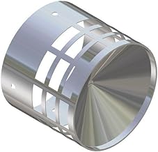 GRIGLIA SCARICO FUMI D.80 M. INOX