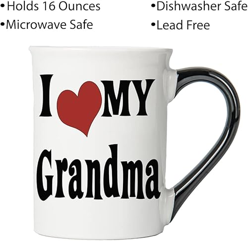 Miniatura 3 de Cottage Creek Taza de café I Love My Grandy, 16 onzas, taza de cerámica para abuela, regalos para abuela