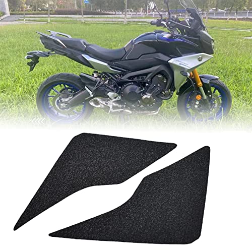 Midimttop Protecteur de coussin de réservoir de moto protection reservoir moto autocollants de moto, protecteur d'autocollant de réservoir d'essence pour Ya-ma-ha MT09-Tracer/Tracer 900 GT2015-2019 Cover