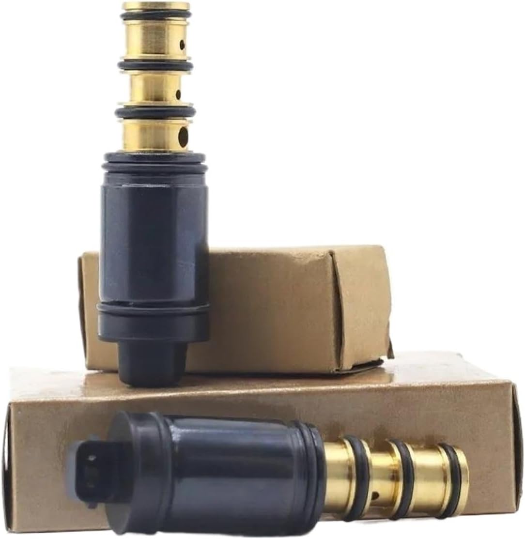 AC Compressor Solenoid Control Valve Compatible with Toyota Yaris Auris Belta Axio Corolla Fielder Corolla Rumion Ractis Vitz(1PCS)