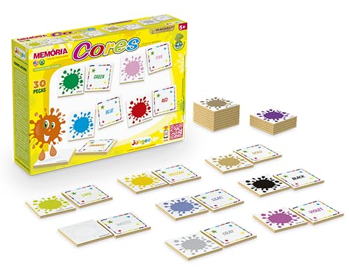 Memória Inglês/Português – Cores Junges