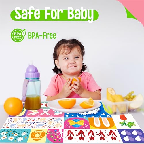 Sets de table de Pâques antidérapants pour protéger la table des enfants pendant les fêtes