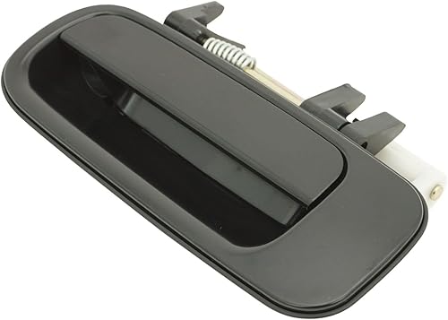 Miniatura 474 de TRQ Manija de puerta exterior delantera izquierda plateada para el lado del conductor compatible con Nissan 370Z 2009-2017