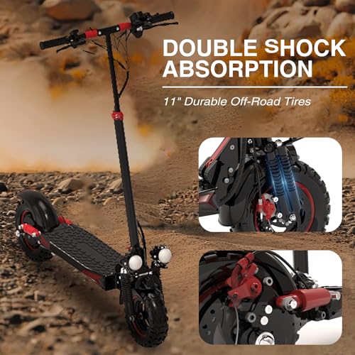 Electric Scooter Adults,1200/1600W Motor, 30/34 MPH Top