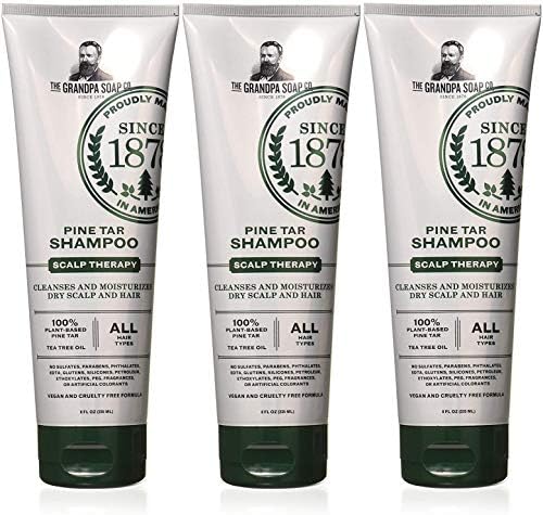 Grandpa's Pine Tar Shampoo, 8 Ounce - 3 pack