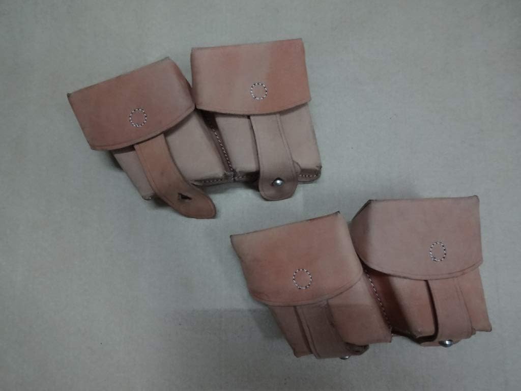 warreplica WWI Austro-Hungarian M95 Leather Ammo Pouches - Reproduction