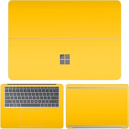Vista 19 de SopiGuard Adhesivo para Microsoft Surface Laptop Studio 2021, envoltura de vinilo de borde a borde, incluye parte superior, teclado, paneles