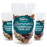 Mrs. Barr’s Natural Foods Trail Mix | Superfood | Real Food Ingredients | Plant-Based Protein Snack | Camping, Hiking & Backpacking Food | Small Batch | Gourmet | 11 Ounces (3 Pack)