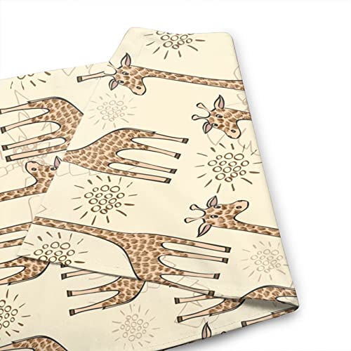 Drapeau de jardin extérieur girafes déco balcon double face - 5