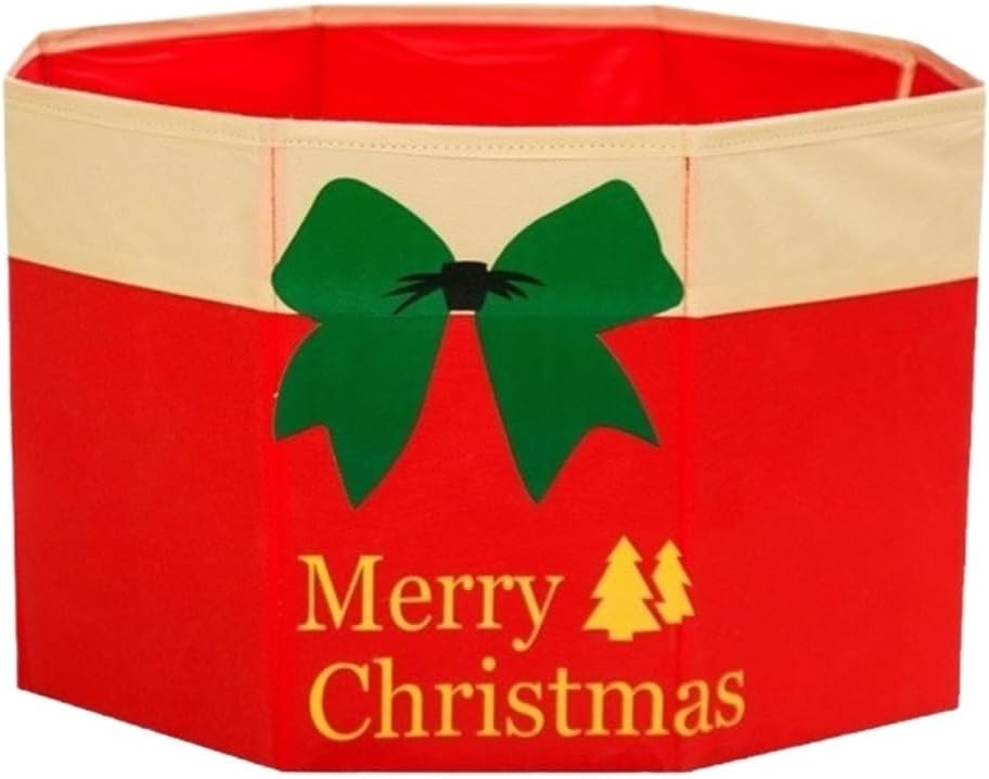 Christmas Tree Collar Tree Skirt Plastic Christmas Tree Collar Durable Christmas Tree Base Cover for Artificial Tree Christmas Tree Base