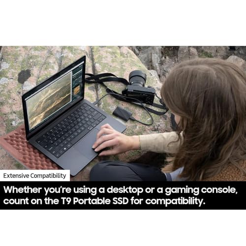 SAMSUNG MU-PG4T0B T9 4TB Portable SSD, USB 3.2 Gen 2x2, Black (2-Pack) - Image 5