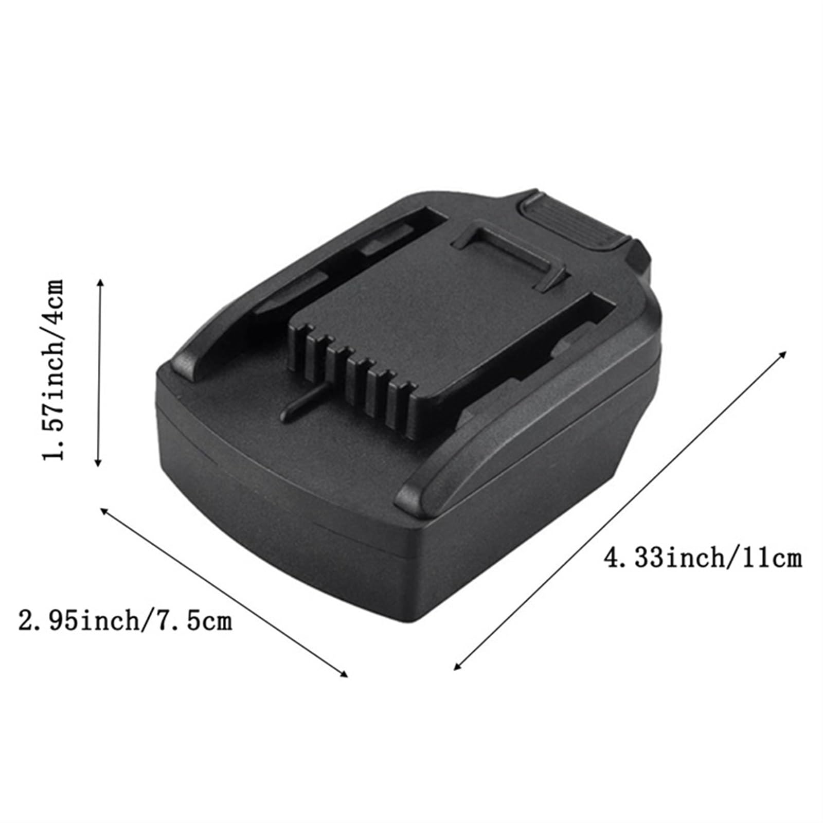 For la Conversion de batterie de la série 18V BL compatible avec l'adaptateur de batterie de convertisseur d'outil de batterie au Lithium WORX 20V 6PIN