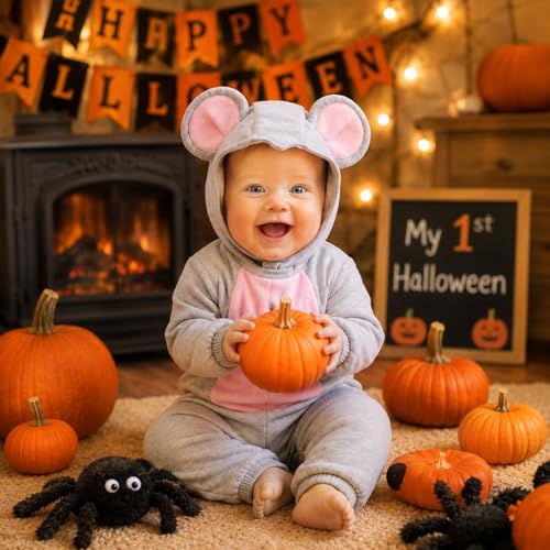 Disfraz Baby Mouse para Bebés 6-12 Meses miniatura 2