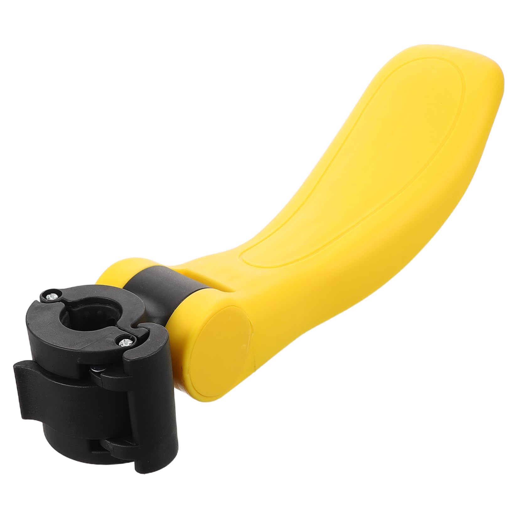 Sedile per Monopattino Pieghevole per Cuscino Rimovibile e Accessorio Stabile e Giallo