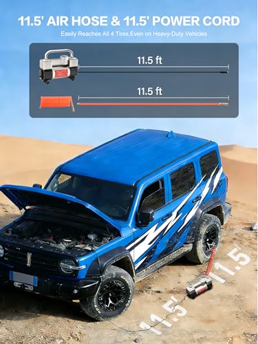GSPSCN Heavy Duty 12V Tire Inflator