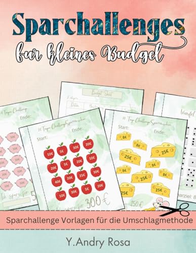 Sparchallenges für kleines Budget: Cash Stuffing Zubehör für deine Geldspar Challenge deutsch