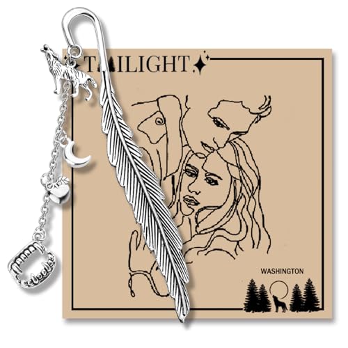 KUIYAI Segnalibro con vampiri per amanti dei libri romantici, regalo per lettori fantasy, regalo per club di libri romantici, regali di lettura (teethHeartUK)