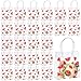 Kolldenn 24 Pcs Watermelon Party Treat Bags Plastic Clear Watermelon Gift Bags with Handles PVC Goodie Shopping Handbags for Summer Kid Birthday Baby Shower Wedding Party Decor, 5.9 x 6.3 x 2.7 Inches